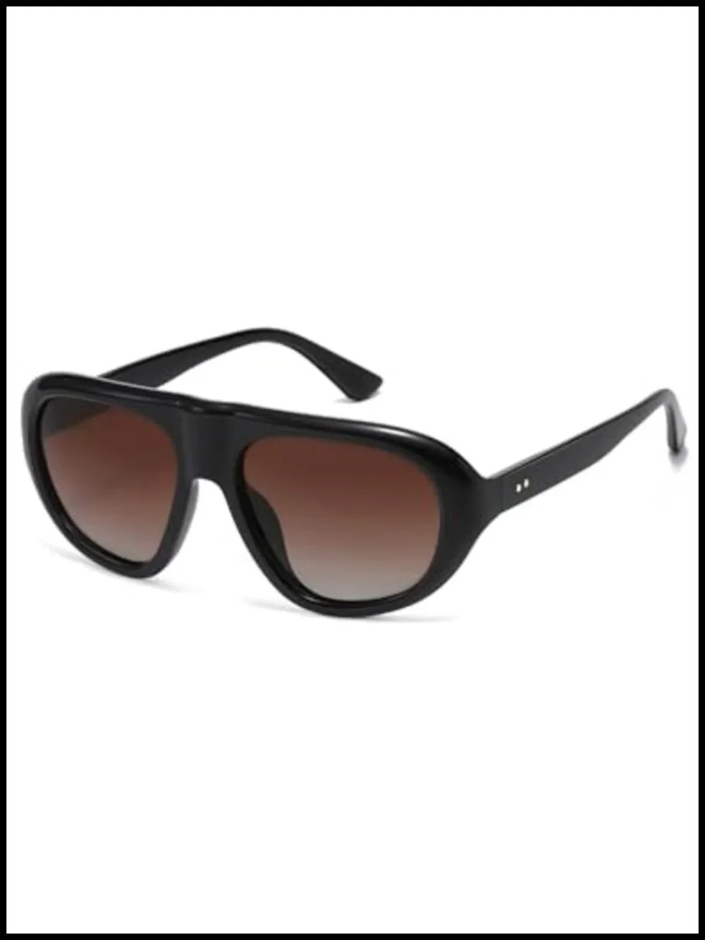 Oversized Aviator Sunglasses Retro Large Polarized UV400 Protection TAC Lens